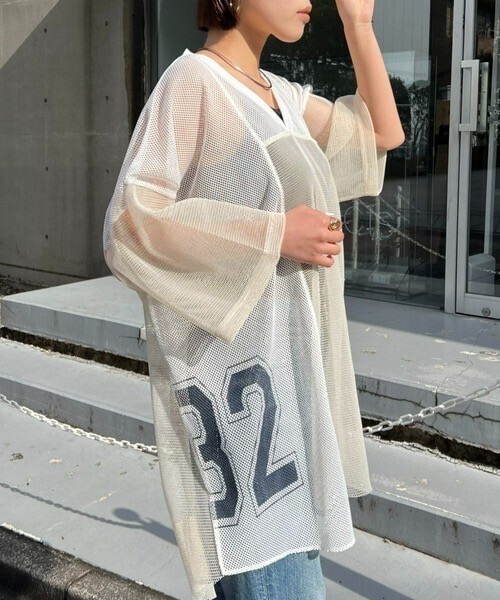 etsinta リメイクユニフォームオーバーTEE