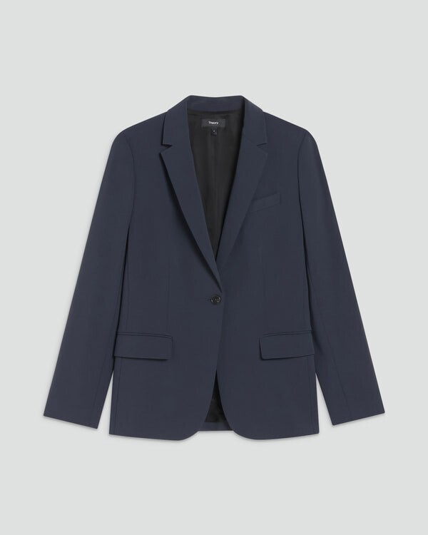 Theory テーラードジャケット Admiral Crepe