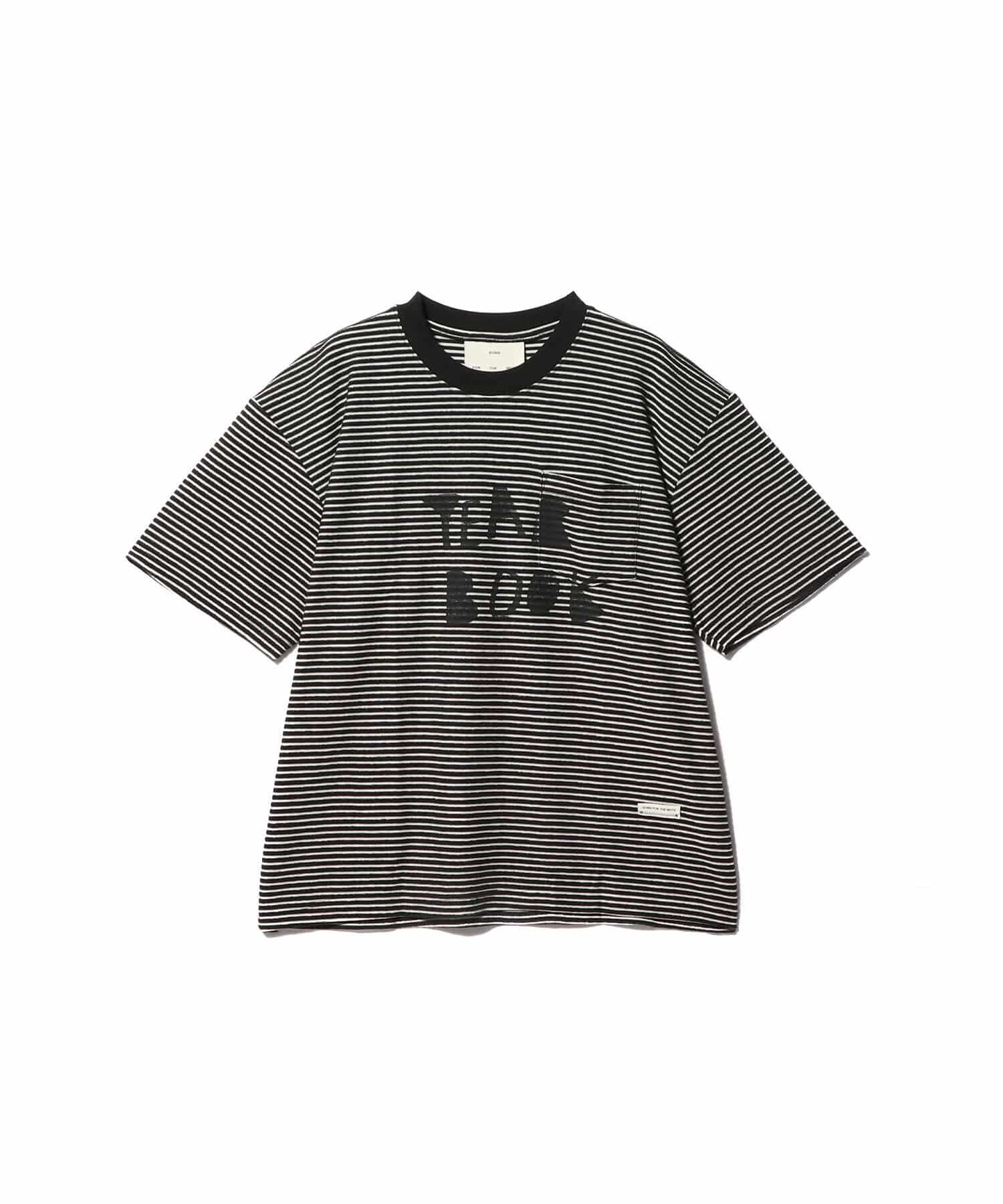 SONG FOR THE MUTE "Yearbook" Vintage Tee PJ Stripe Jersey