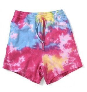 LAFAYETTE Outline Logo Tie Dyed Sweat Shorts
