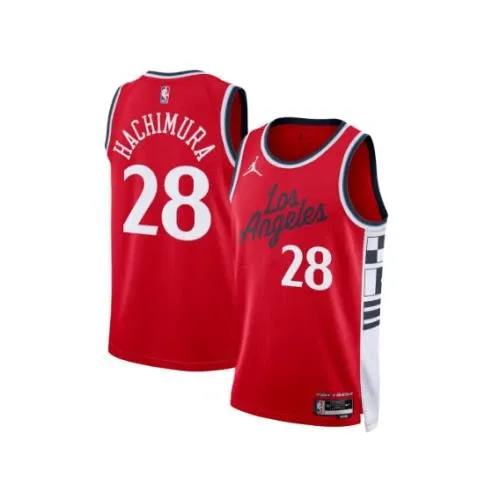 Jordan ロサンゼルス・クリッパーズ ジョーダンブランド ステートメントエディション スウィングマンユニフォーム - レッド - 八村塁