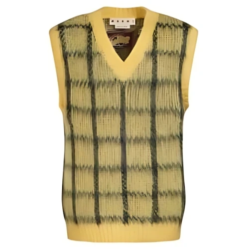 MARNI チェック ノースリーブトップ