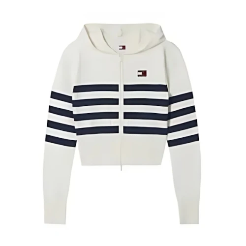 Tommy Jeans Stripe Badge Hood Zip-Up