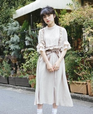 LEBECCA boutique‬ プリドーンを見つめたワンピース