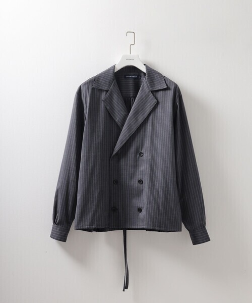 COGNOMEN DOUBLE BREASTED SHIRT JACKET