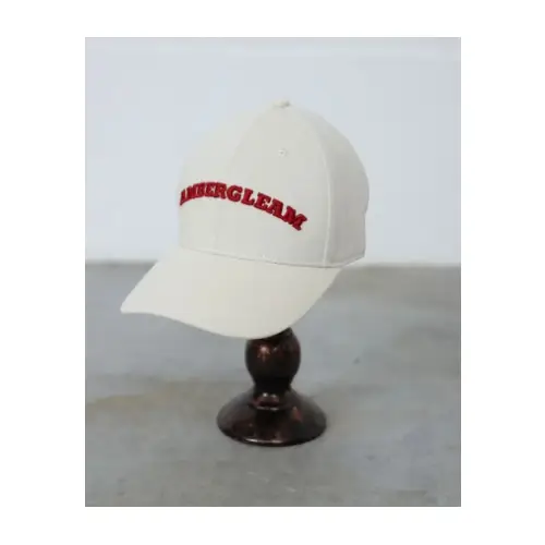 AMBERGLEAM ラウンドエンブロイダリーロゴキャップ