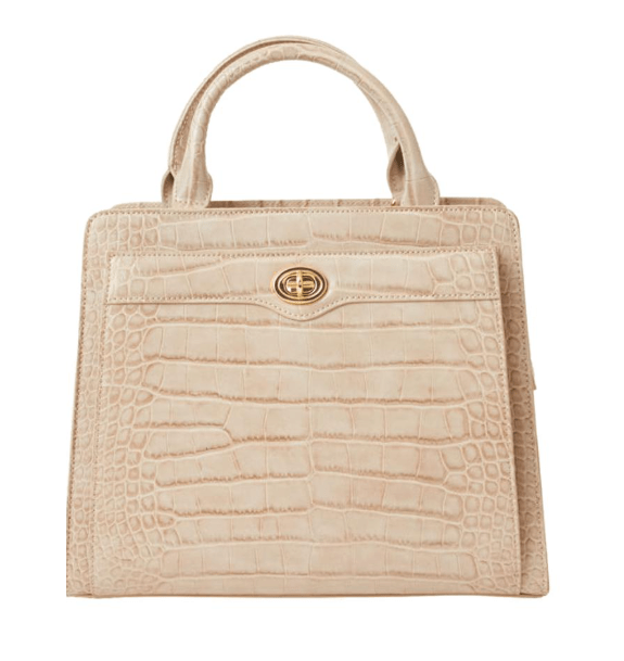 DIANA クロコ型押しBAG