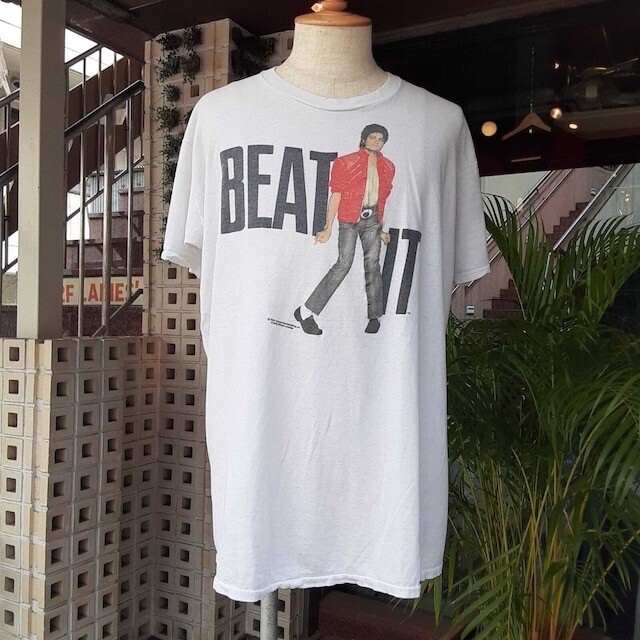 vintage 80's Vintage "Michael Jackson" Beat it T-shirts