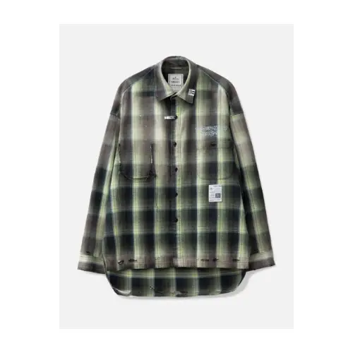 MIHARA YASUHIRO Vintage Like Check Shirt