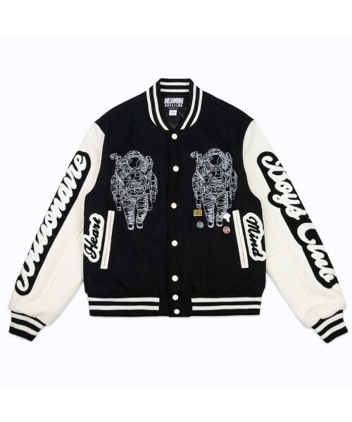 BILLIONAIRE BOYS CLUB BB ASTRAL VARSITY JACKET