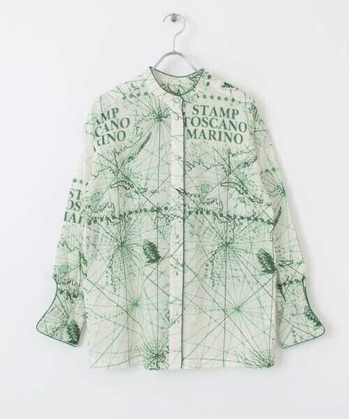 KBF Stamp print ロングスリーブシャツ