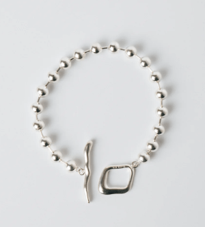 AURA BIG BALL CHAIN BRACELET
