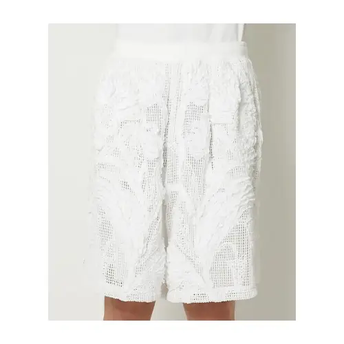 TAAKK MESH EMBROIDERY SHORTS