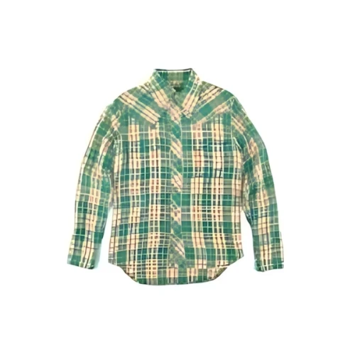 TMT REVIVAL W-GAUZE PLAID SHIRTS