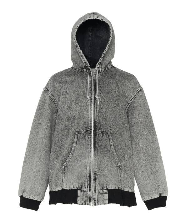 DDDD Utility Denim Hoodie