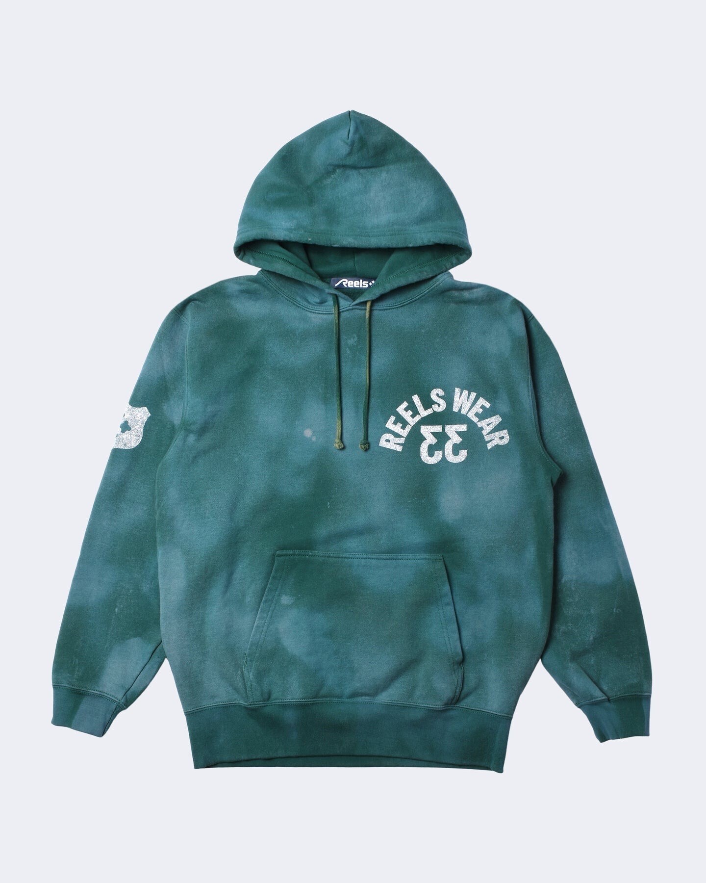 Reels HAND BLEACHED HOODIE