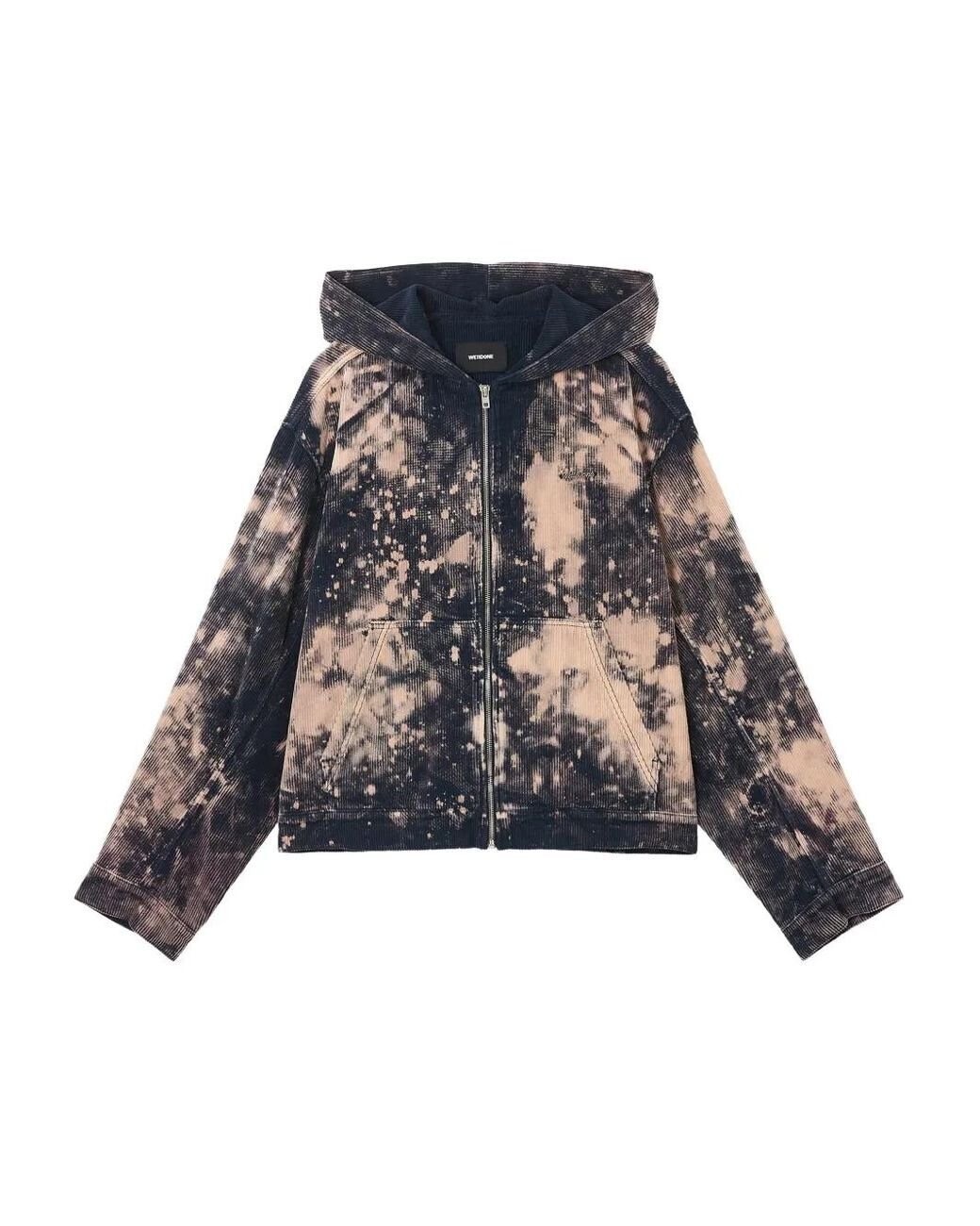 We11done corduroy hooded jacket