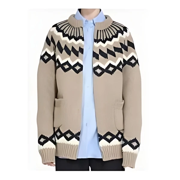 N°21 Fair Isle Wool Cardigan