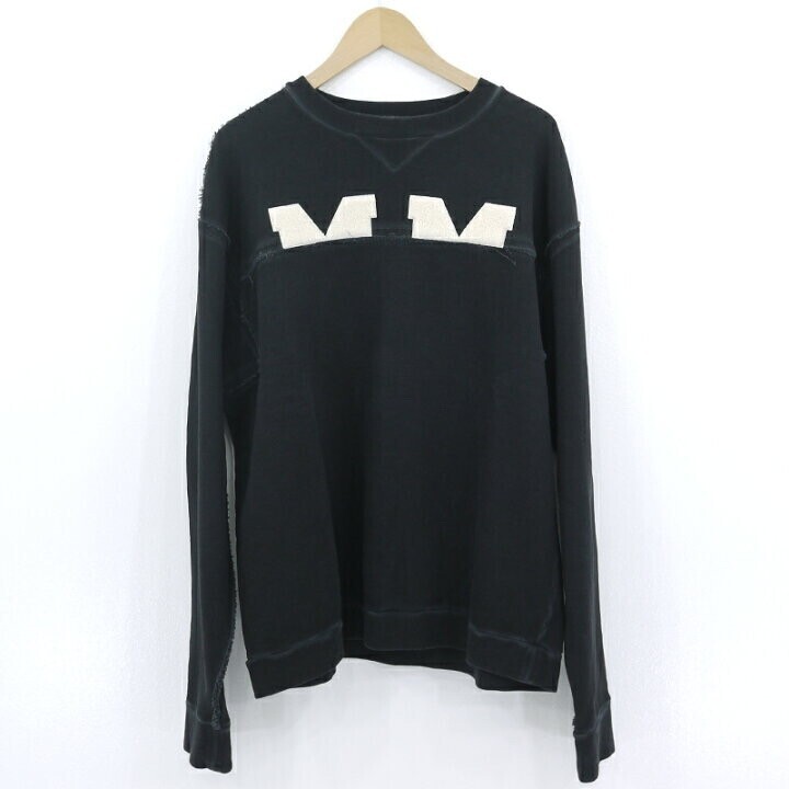 Maison Margiela スウェット　トレーナー　ロゴ　ウォッシュ加工