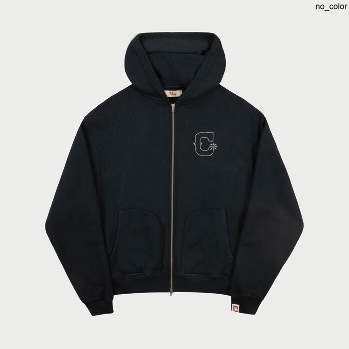 CHERRY LA Studded Zip Up Hoodie