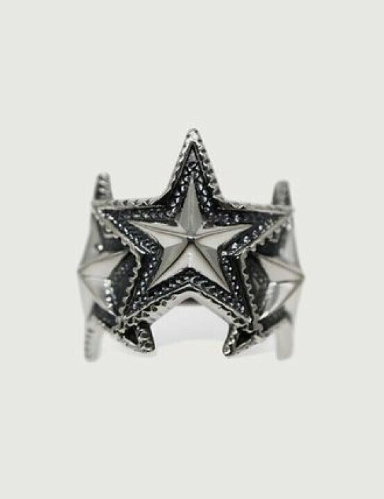 CODY SANDERSON 3 intarlocking stars ring