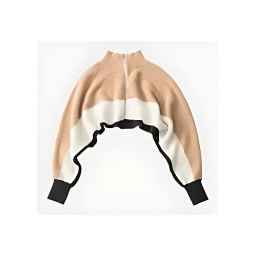 TRICOTE ARM SHAPED SWEATER