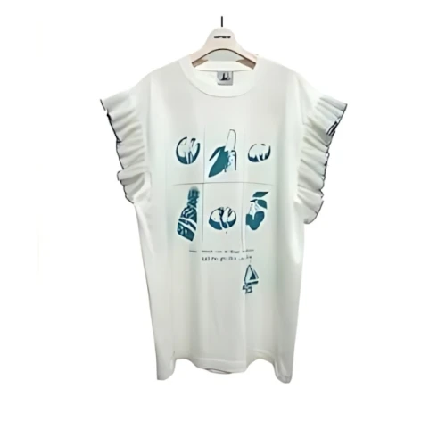 NON TOKYO フリルスリーブTシャツ