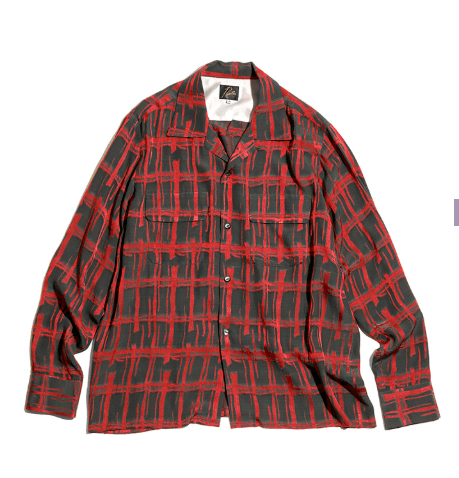 NEEDLES CUT-OFF BOTTOM SHIRT