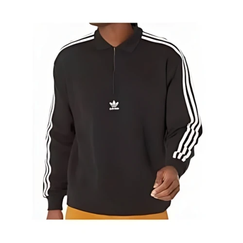 adidas アディカラー スリーストライプス 長袖ポロシャツ / ハーフジップ / アディダスオリジナルス