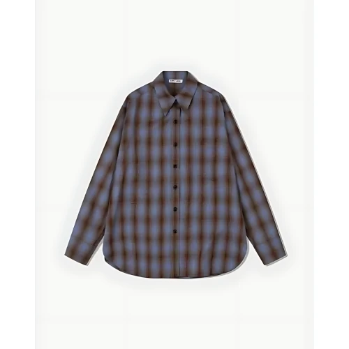 LOW CLASSIC OVER FIT CHECK SHIRT
