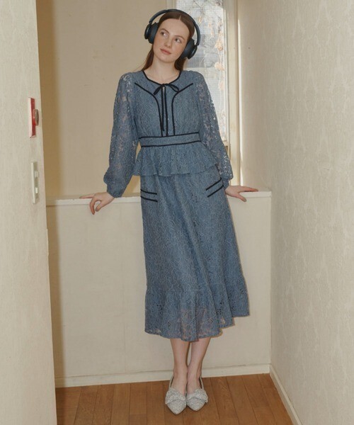 idem piping lace classic onepiece