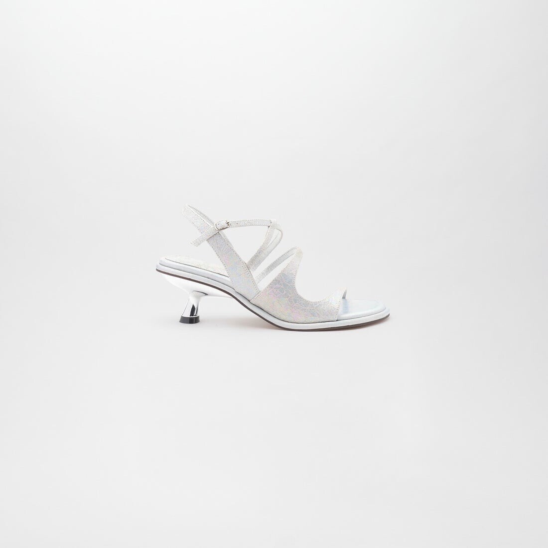ALM. ASCOLI LEATHER SANDALS （Aurola Silver）