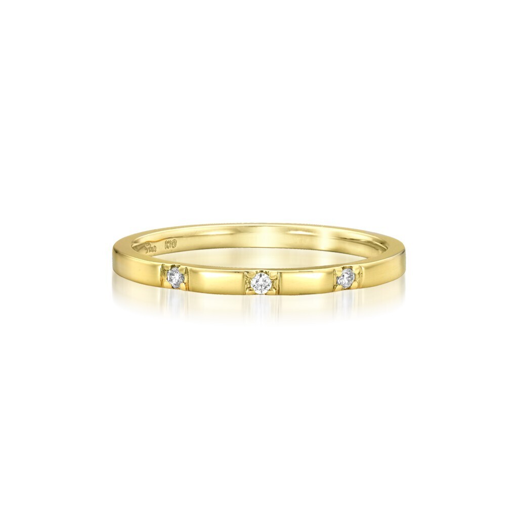 STAR JEWELRY K10 ピンキーリング *DIAMOND PINKIE RING