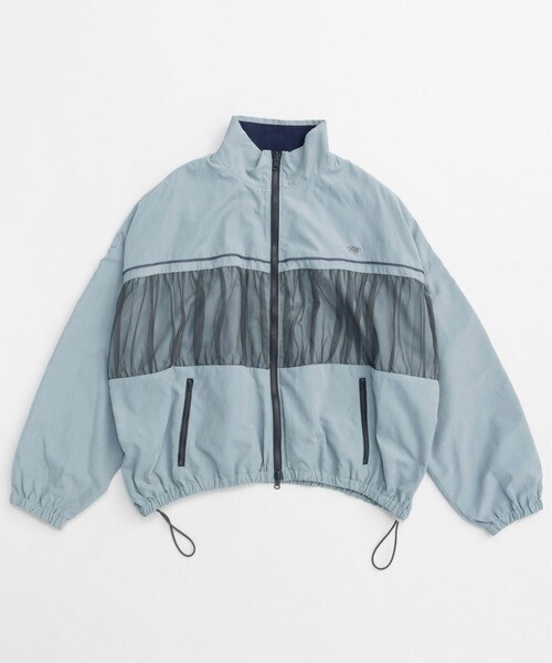 MAISON SPECIAL Reversible Tulle Docking Track Jacket