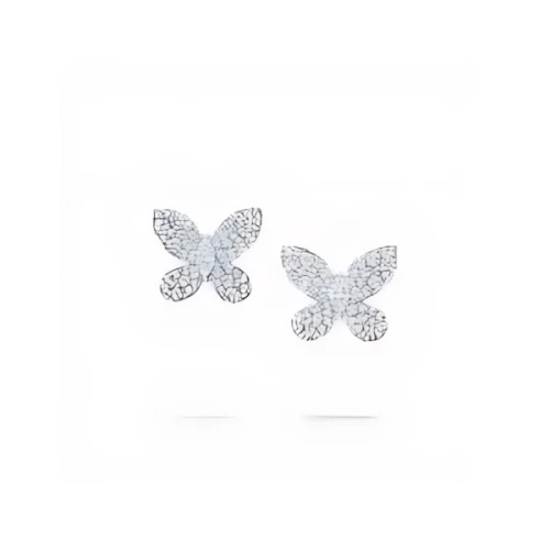 GRAFF Pavé Butterfly Diamond Stud Earrings