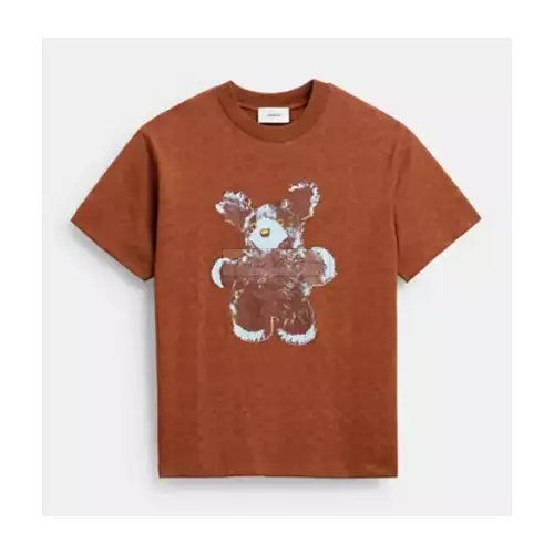 COACH ヘア グラフィック シグネチャー リラックスド Tシャツ