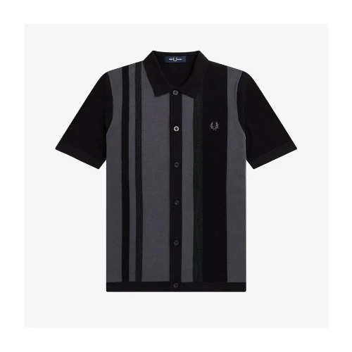 FRED PERRY ストライプ ポロシャツ