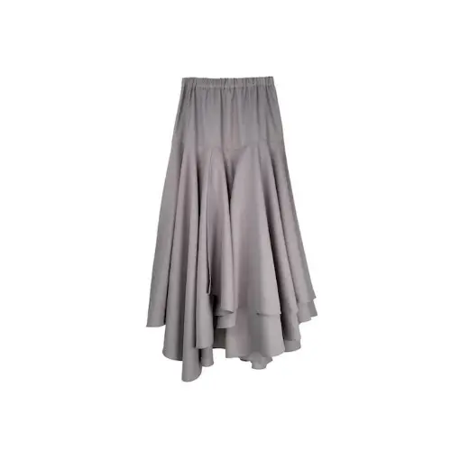THE KEIJI ASYMMETRIC TIERED RUFFLE SKIRT