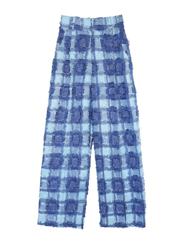 AMAIL Tweed motif pants