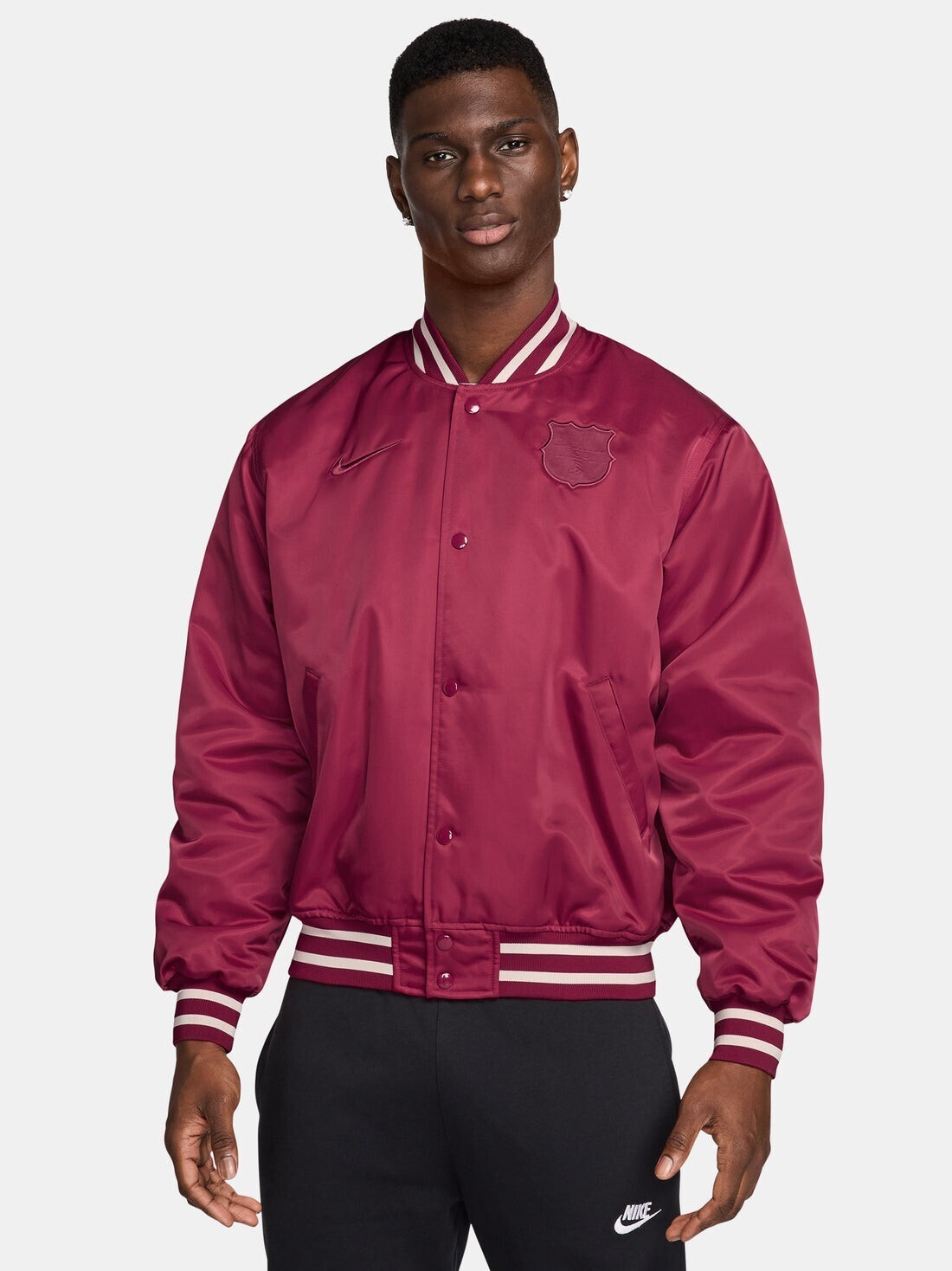 Nike Jacket Red Barca Nike