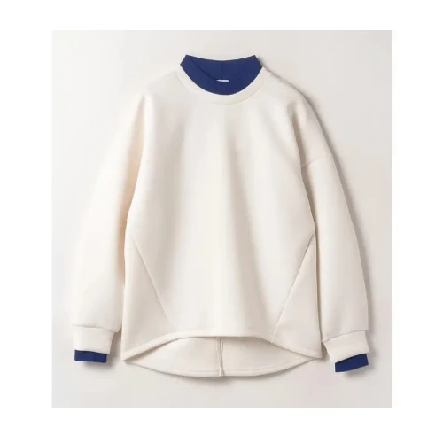 LANVIN en Bleu ポイントリブダンボールプルオーバー