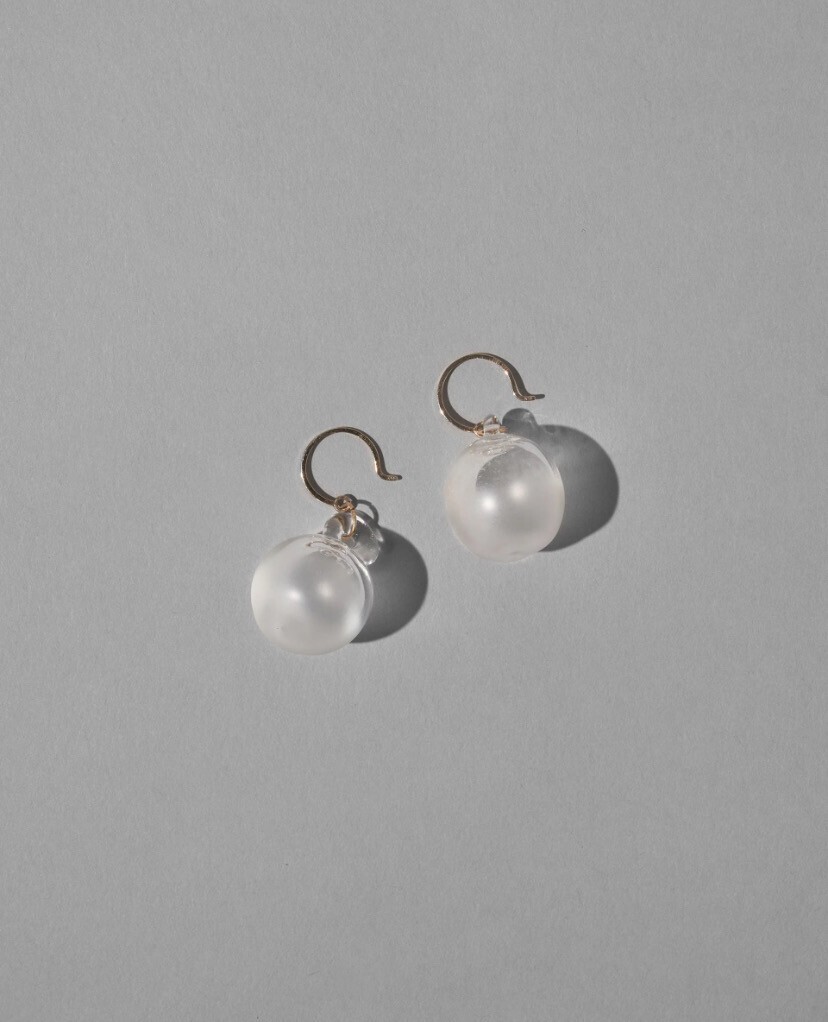 SIRISIRI CLASSIC Earrings SPHERE SATIN