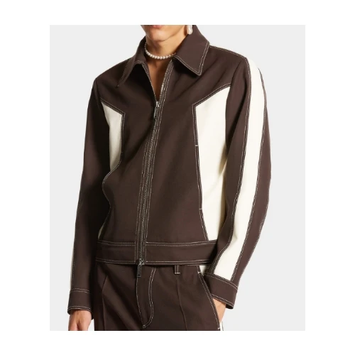 DSQUARED2 70S COLOR BLOCK JACKET