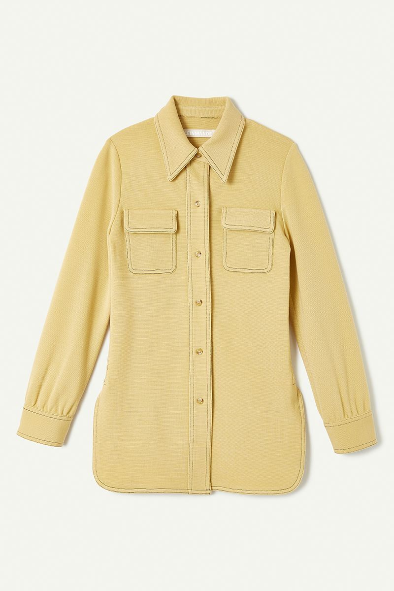 LEINWANDE Stitch Long Shirts