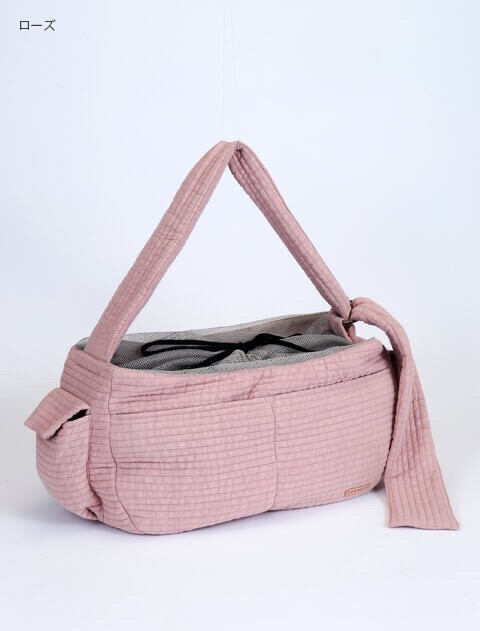 DOG DEPT キルティングメッシュふた付きスリング
