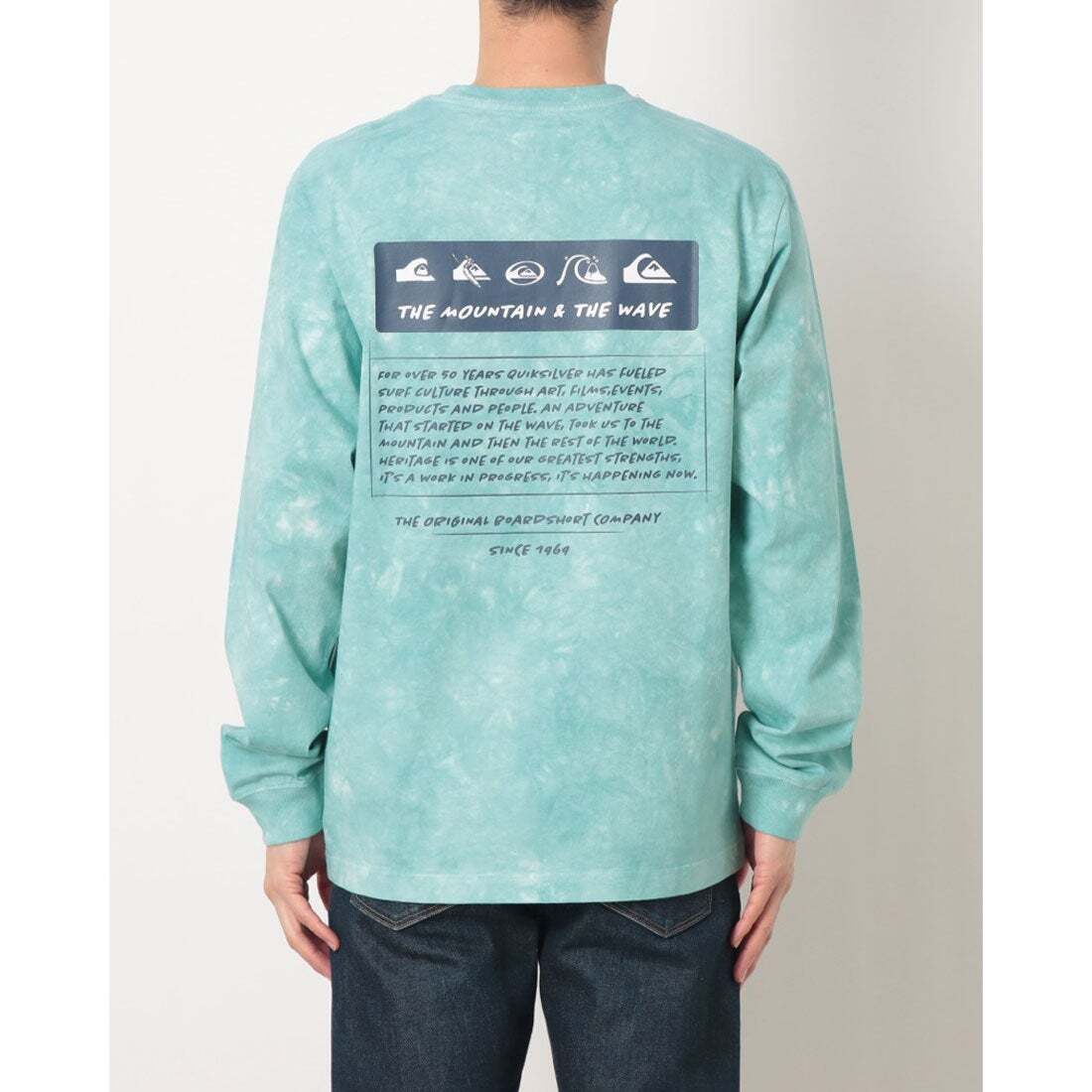 QUIKSILVER アウトドアカジュアル 長袖Tシャツ