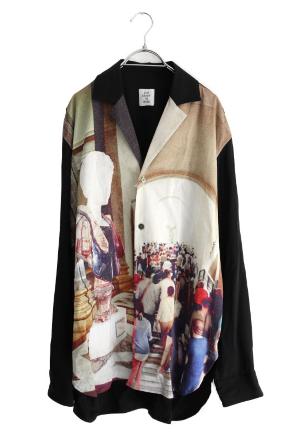 soe "MUSEUM SERIES"Printed Shirt Jacket