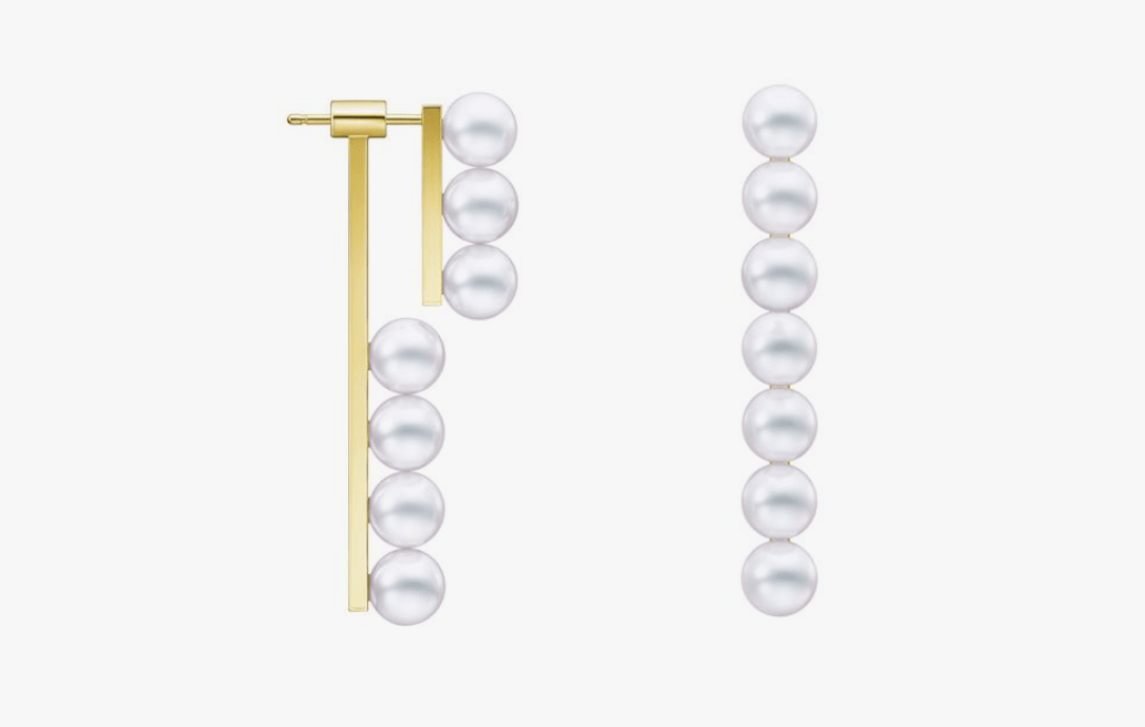 TASAKI バランス ステップ イヤリング