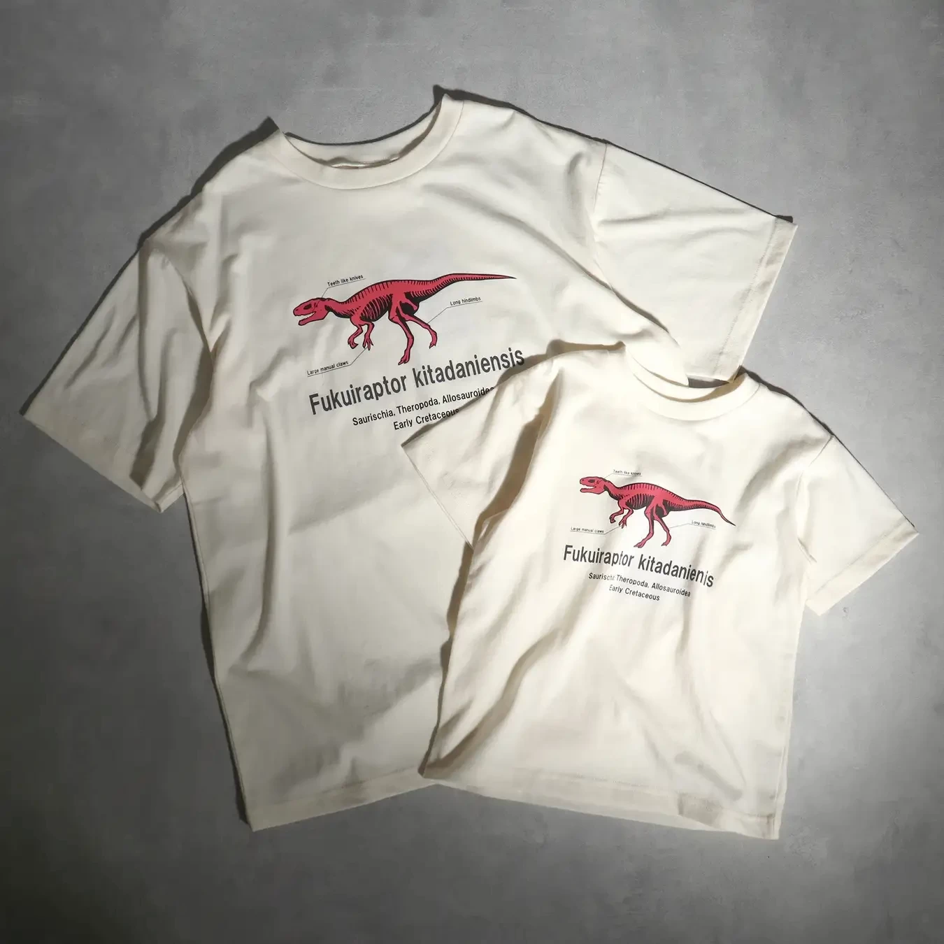BREEZE 福井県立恐竜博物館コラボ 恐竜フラッシュTシャツ