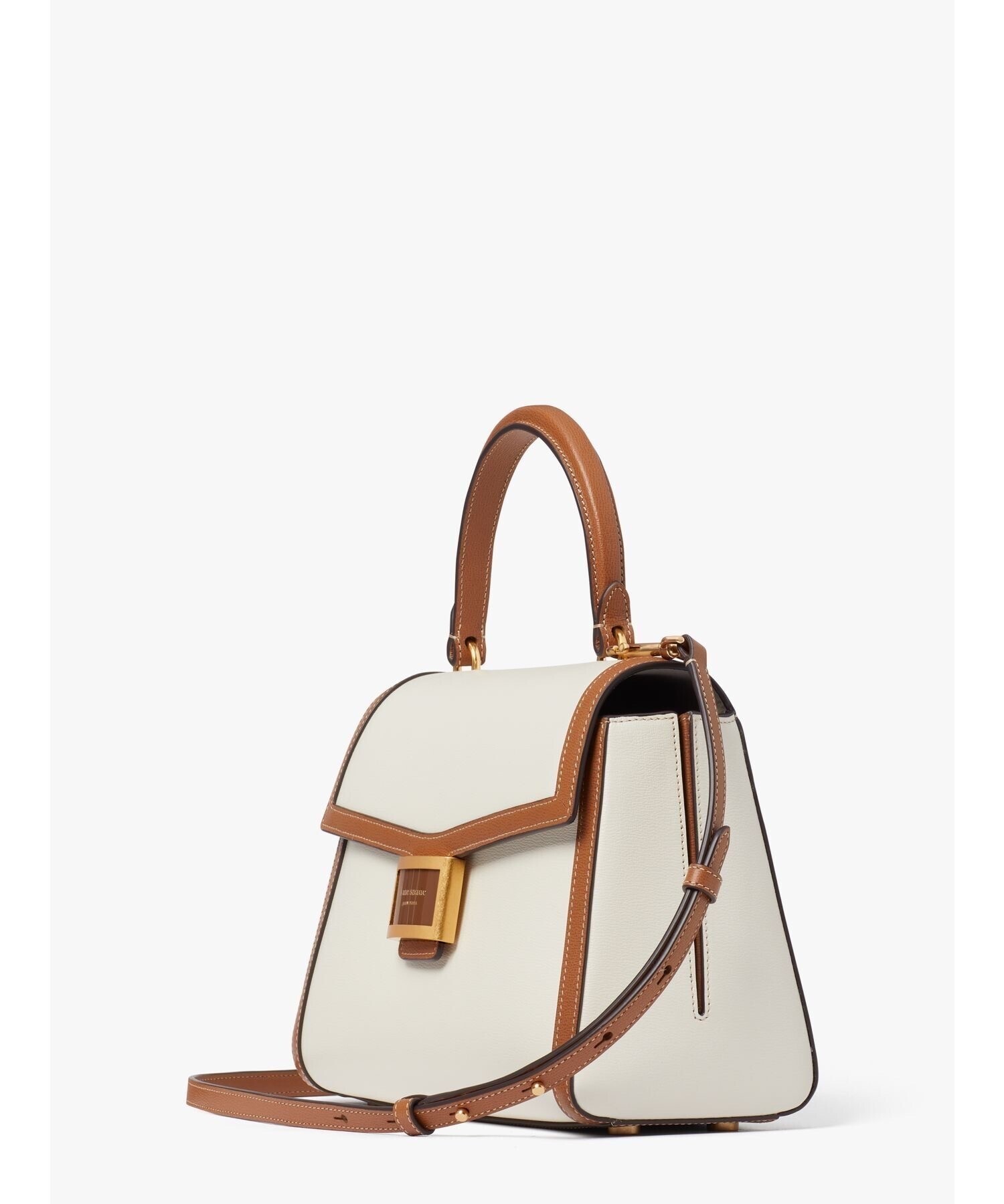 kate spade new york ケイティ カラーブロック ミディアム トップハンドル バッグ